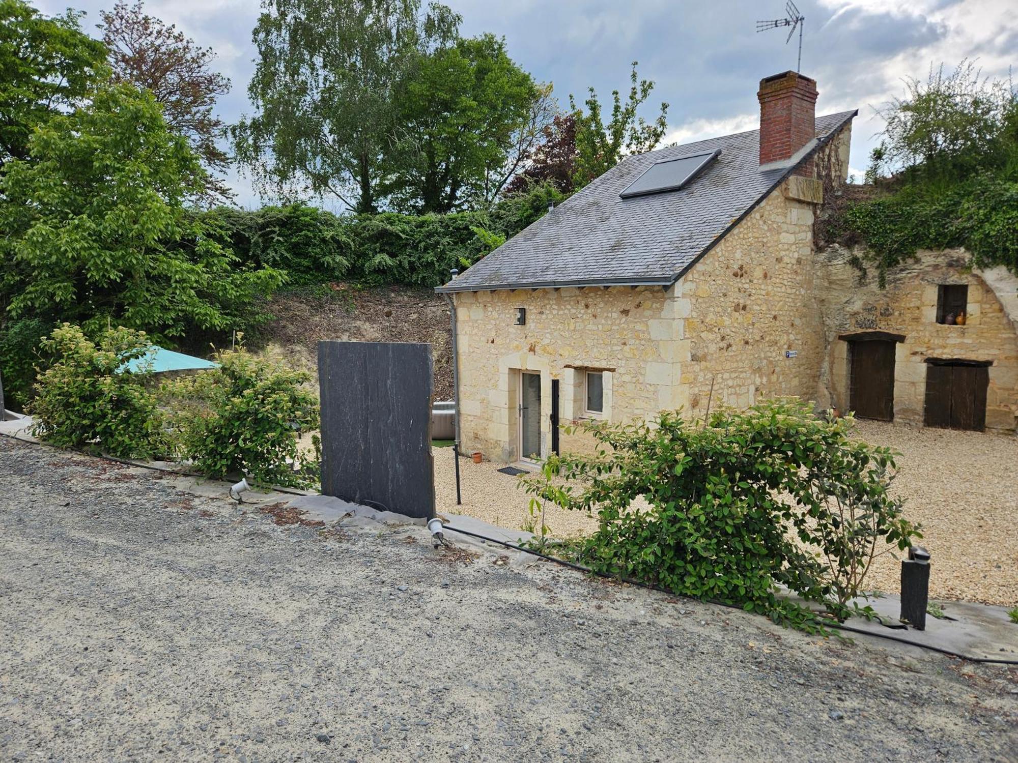 Maison 2-3 Pers Semi-Troglodyte Angers-Saumur Louresse-Rochemenier Exterior foto
